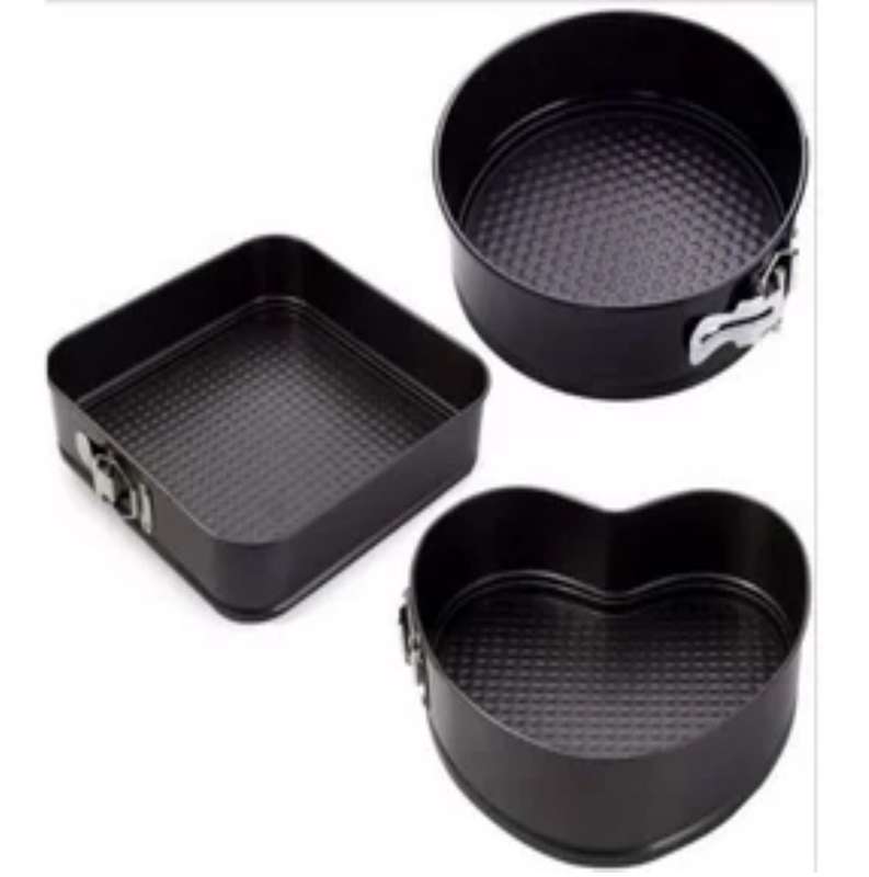 3Pcs shape cake mould