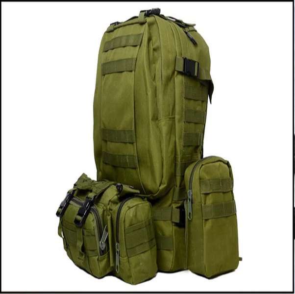 Camo travel army backpack