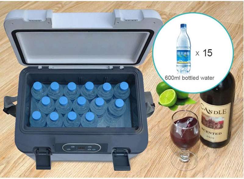 18L Car Fridge for home and car 12V/24/220V (-10 to 65 degrees Celsius)