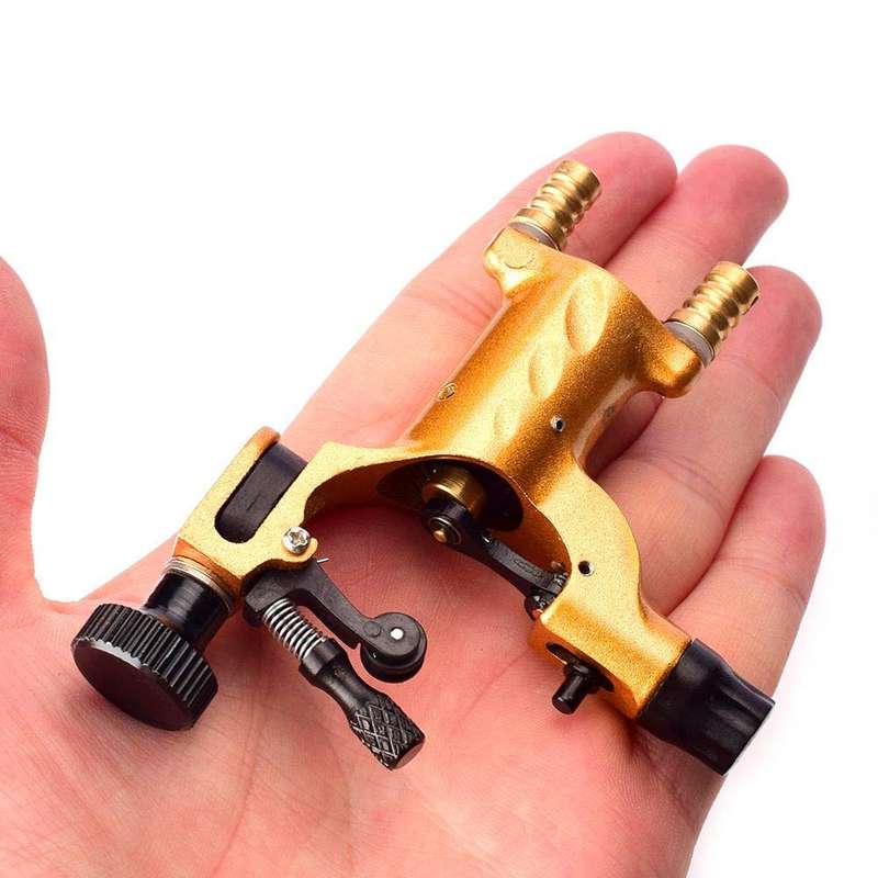 Professional Dragonfly Rotary Motor Tattoo Machine Gun Liner Shader (Gold)