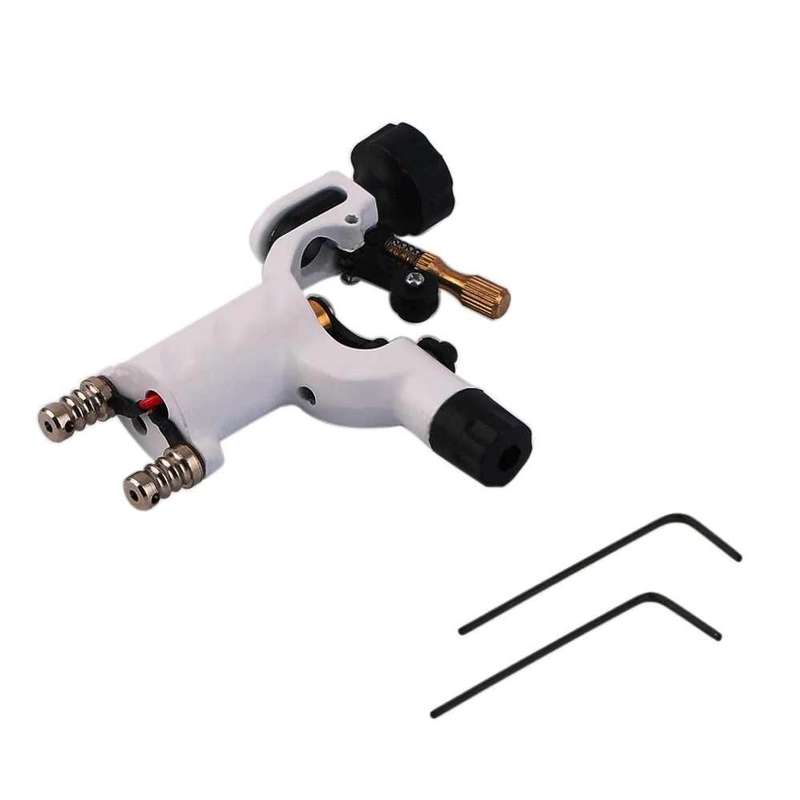 Professional Dragonfly Rotary Motor Tattoo Machine Gun Liner Shader (White)