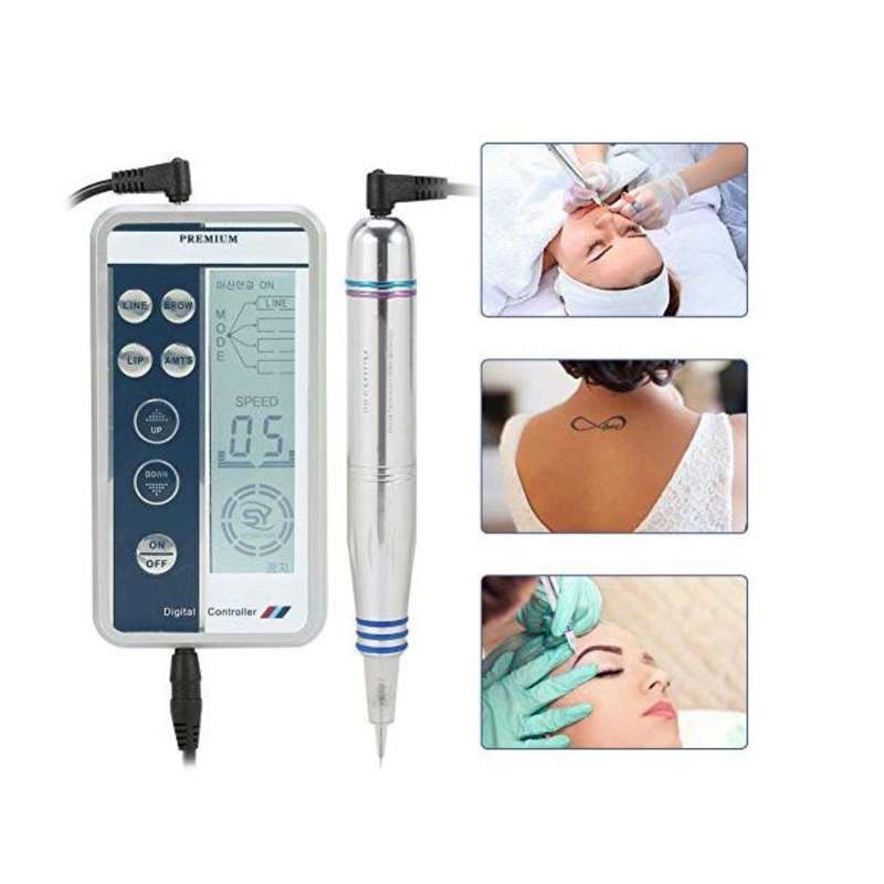 Professional elecrtic microblading eyebrow tattoo pen with LCD display