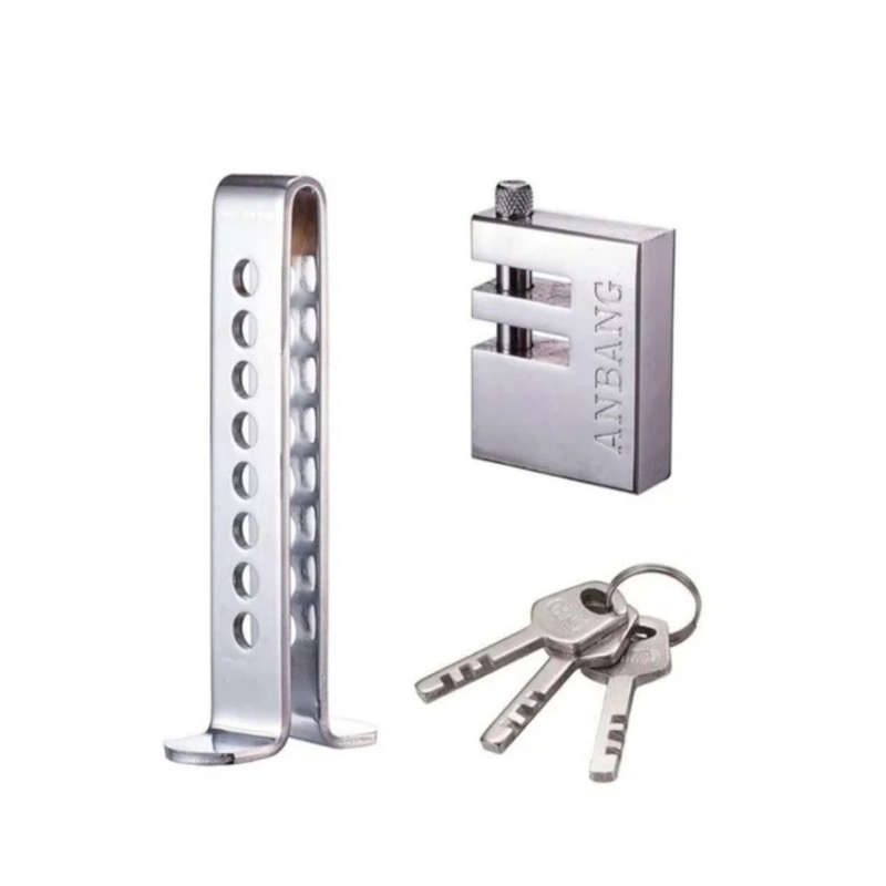 Anti-Theft Stainless Steel Car Pedal Lock
