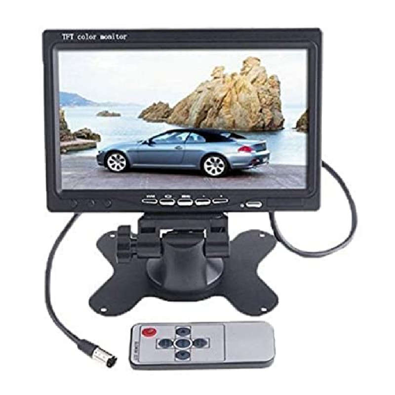 7 LCD MONITOR C/W AU/REMOTE CONTROL, HDMI