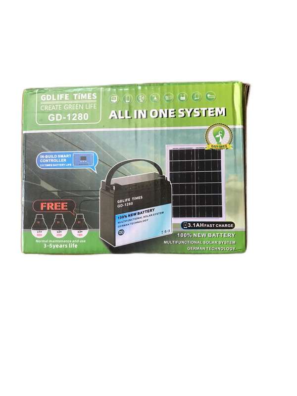 Solar Home Lighting System All in One