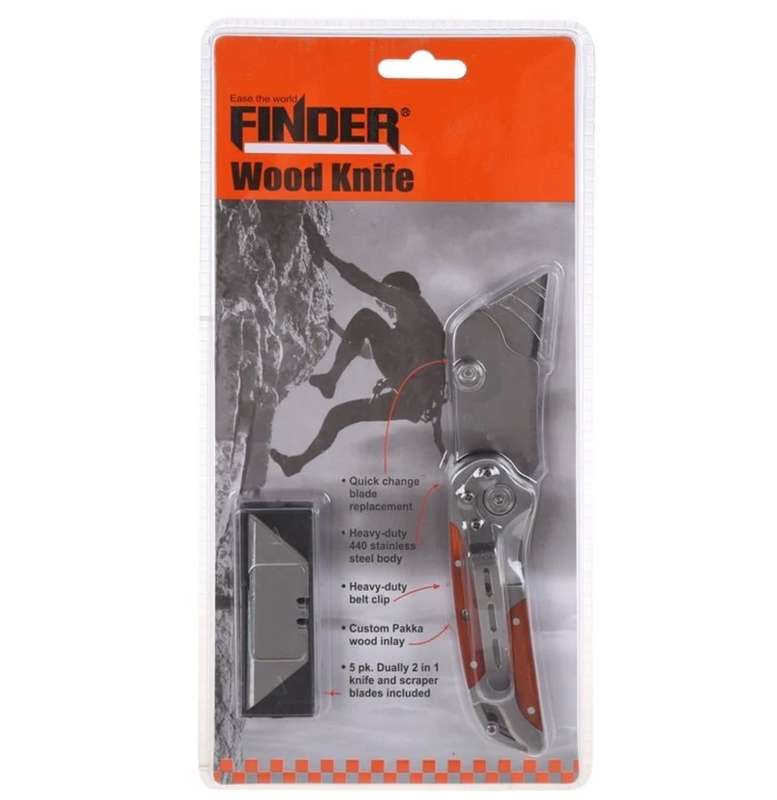 Finder woody knife
