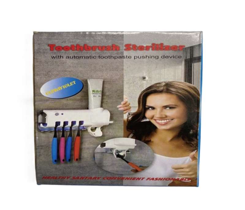 Multi-function toothbrush sterilizer