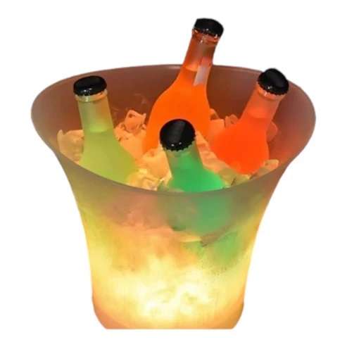 Champagne Wine Drinks Cooler Bucket,7L Beer Wine Ice Bucket With BlueTooth Speaker
