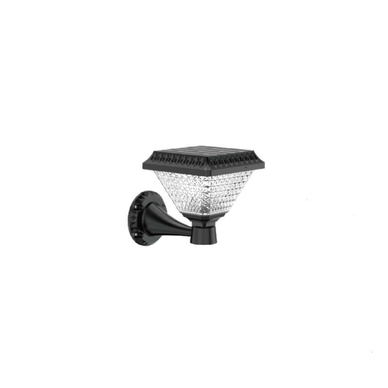 Solar Powered Garden Wall Light RGB
