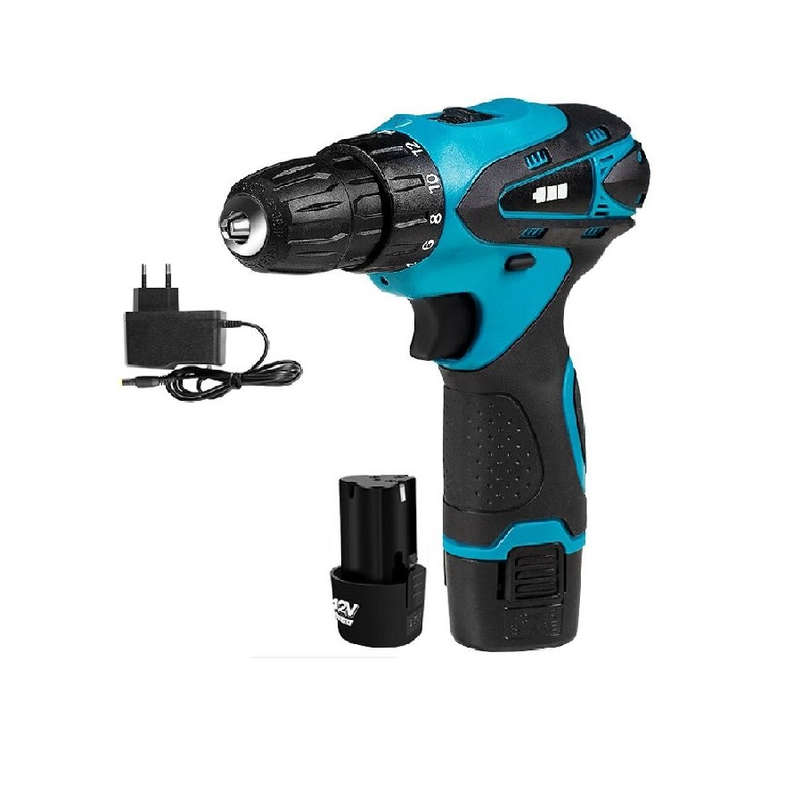Electric Drill With 2 x 12V 4500mah Battery