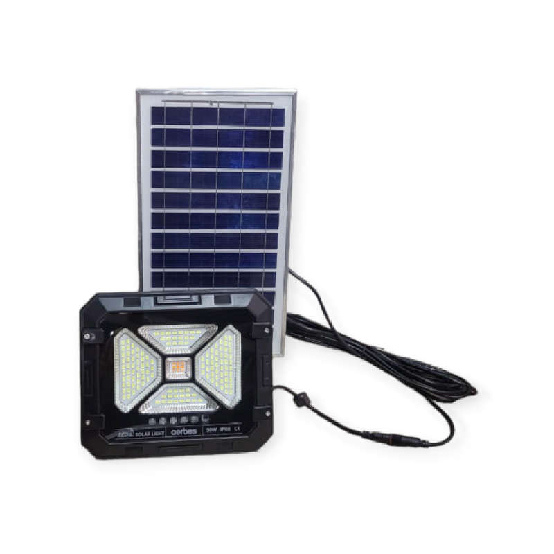 LED Solar Powered Floodlight With Mosquito Repellent Light 50W