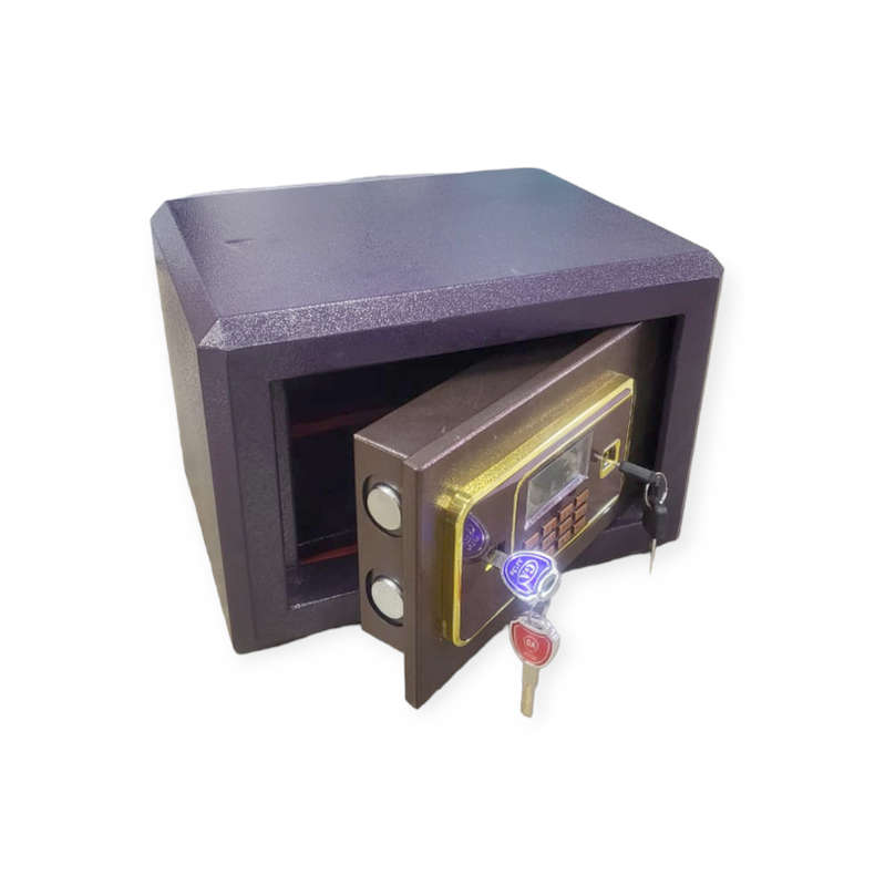 Safe With 2 Keys + Combination Lock Safe