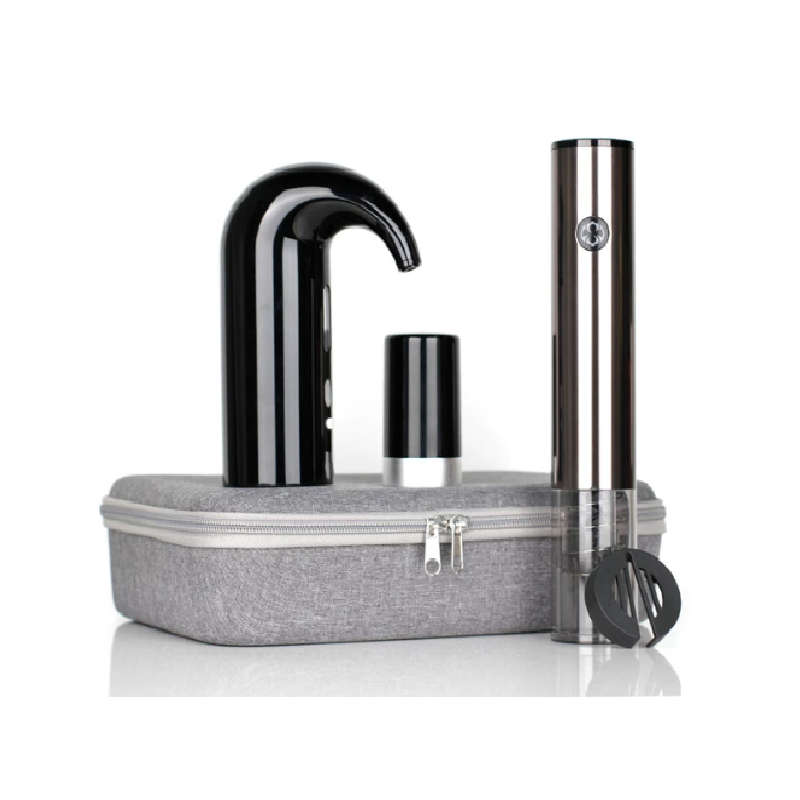 Portable Home Wine Electric Decanter and Electric Corkscrew Wine Set