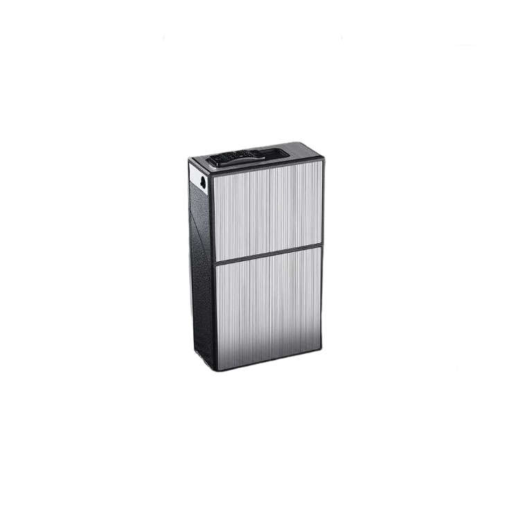 Cigarette 20 Pack Case With Rechargeable Lighter