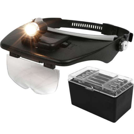 Light Head Magnifying Glass