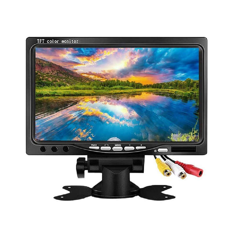 7 LCD MONITOR C/W AU/REMOTE CONTROL