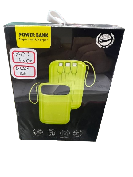 Multi-functional Mini 20000 MA lcd Display Emergency Mobile Power Bank