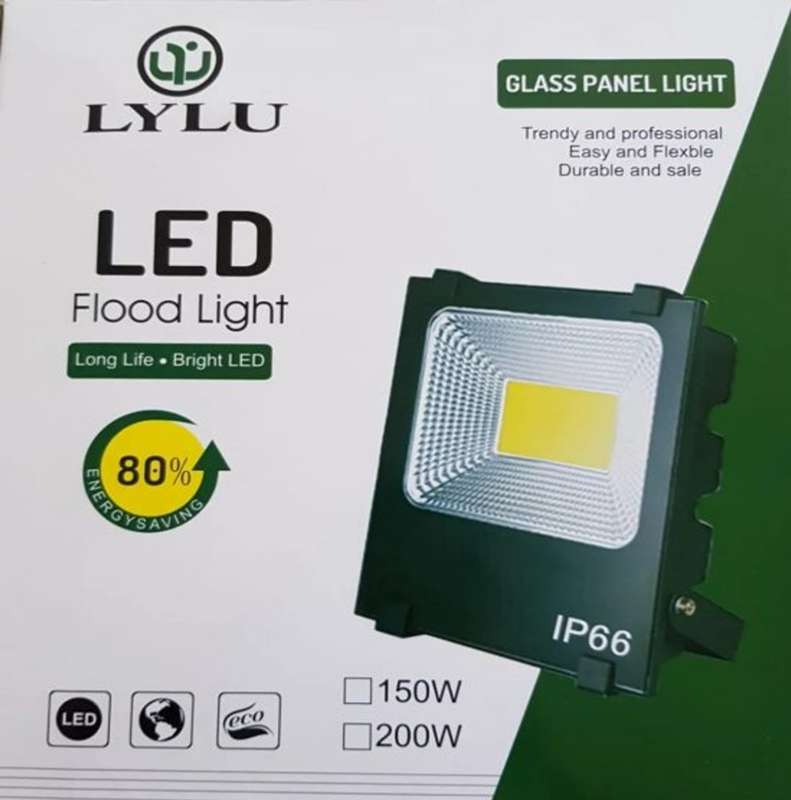 Glass panel LED flood lights