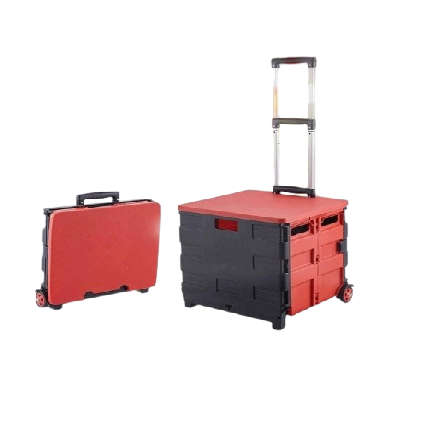 Multifunctional Folding Portable Storage Cart with Wheels