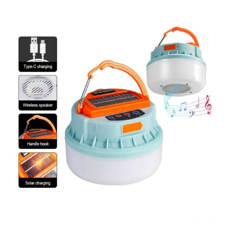 Solar Powered LED Camping Light