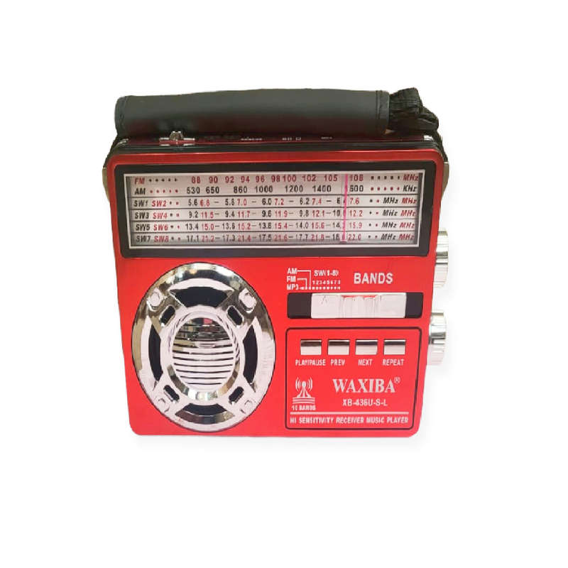 Solar Powered Bluetooth FM/SW/AM Bandwith Radio