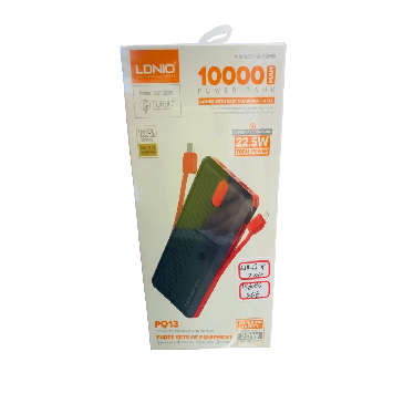 Power Bank with Built-in Cables
