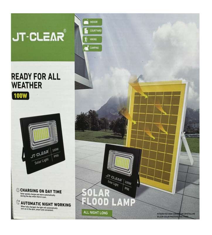 100W Solar flood lamp