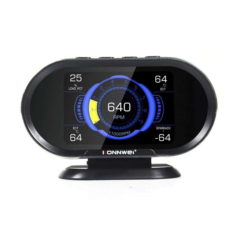 KW206 Auto Onboard Computer Gauge and OBII Engine Scanner