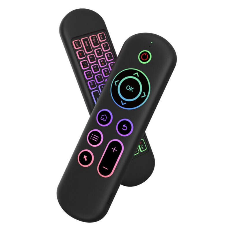 M5 Air Mouse Keyboard with RGB Backlight & Dual Mode Rechargeable