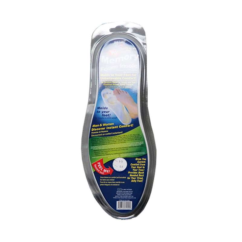 5mm Deluxe Memory Foam Shoe Insoles, 36-45cm