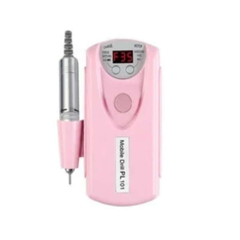 Rechargeable electric nail drill