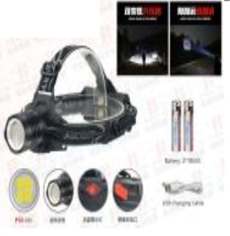 Bright USB charging headlight