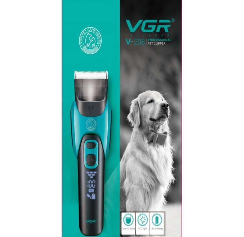 VGR V-208 Blue pet clipper