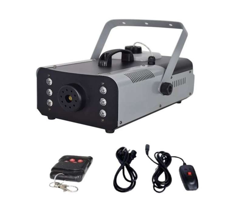 Portable 1500W LED fog smoke machine