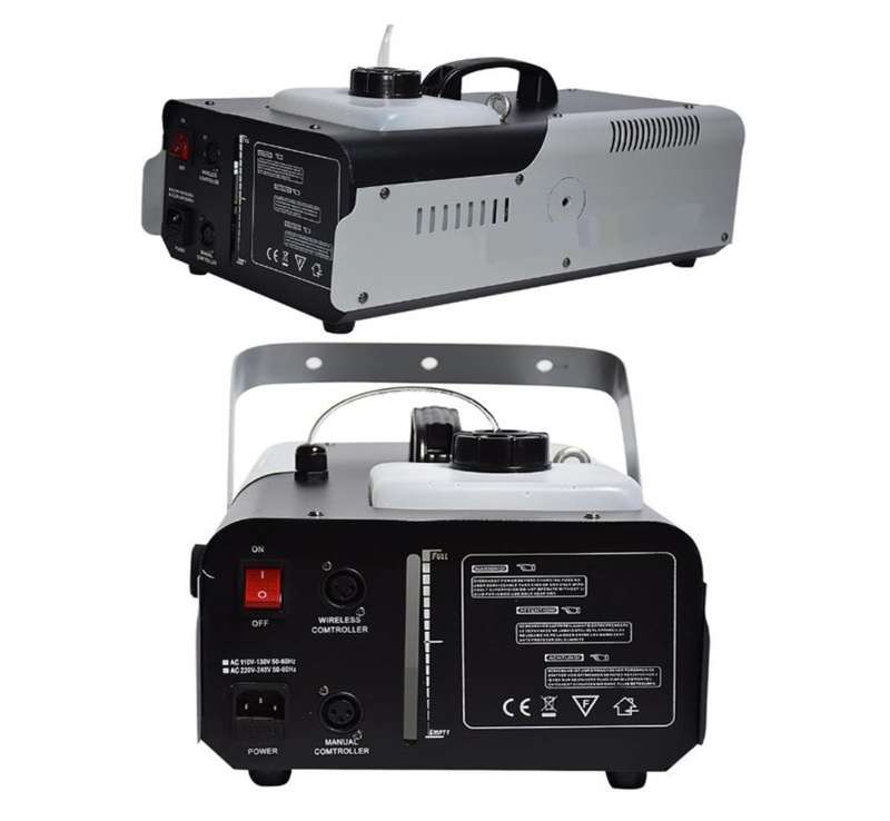 Portable 1500W LED fog smoke machine