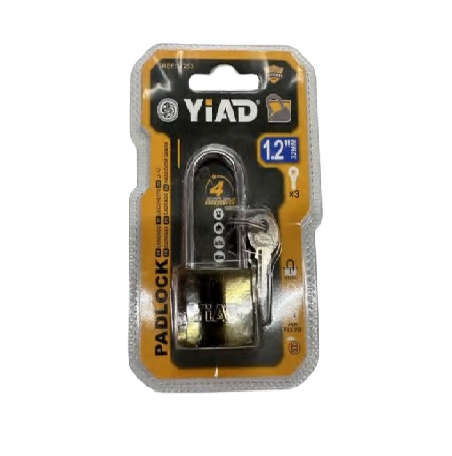 Double Locking Padlock with keys