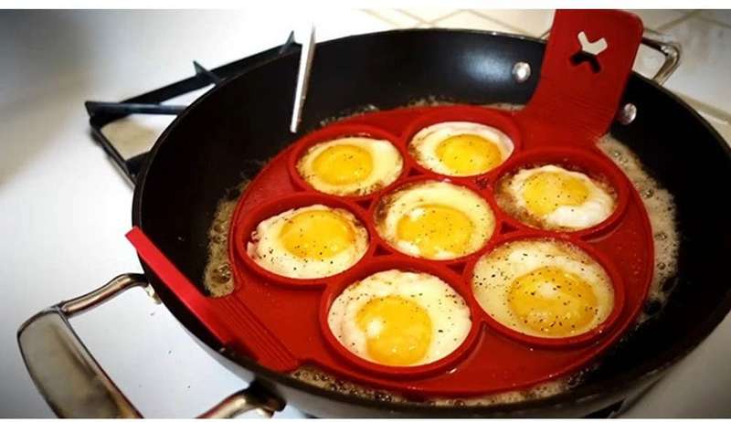 Perfect Pancakes &amp; Egg Nonstick Baking Stencils