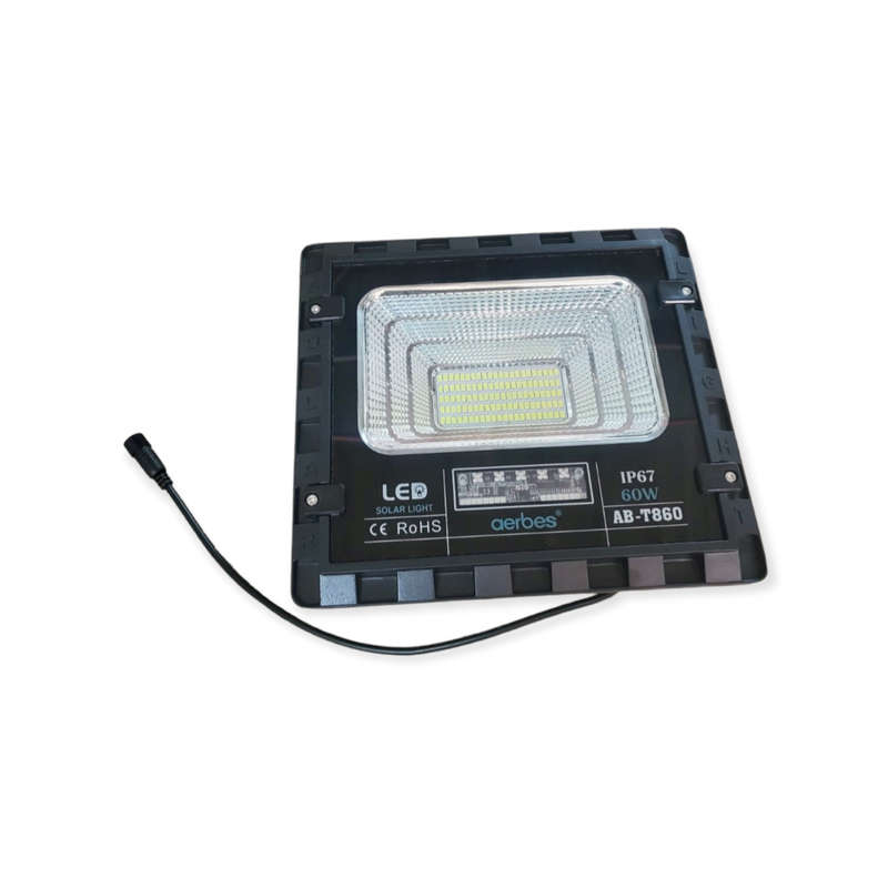 Solar Powered Floodlight RGB 60W