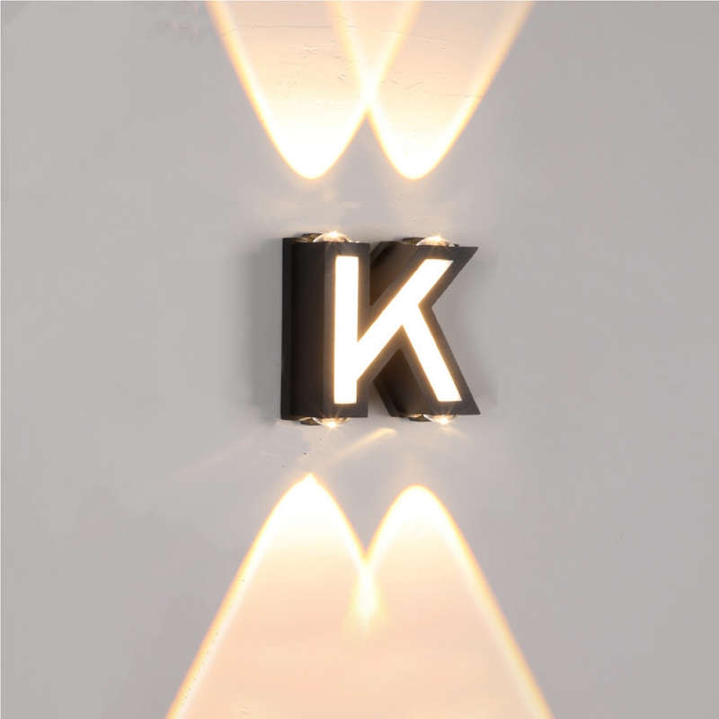 7W 4 LED K Shaped Light 3000k