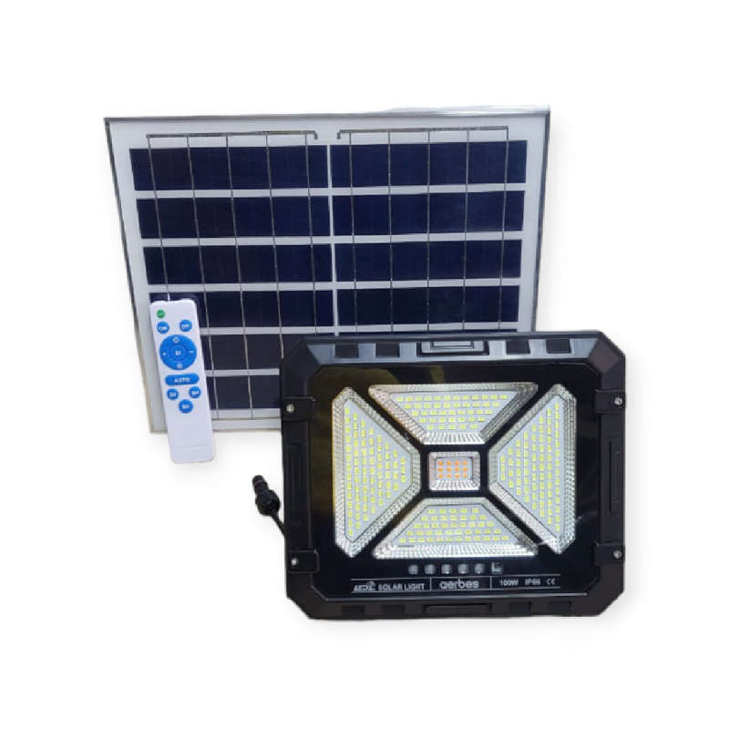 Mosquito Repellent With LED Solar Powered Floodlight 100W