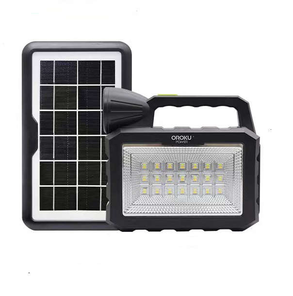 Solar Powered Lighting System Separate 6V 4W Solar Panel 80W