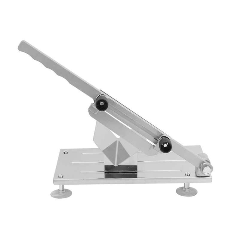 Multifunctional adjustable manual meat slicer