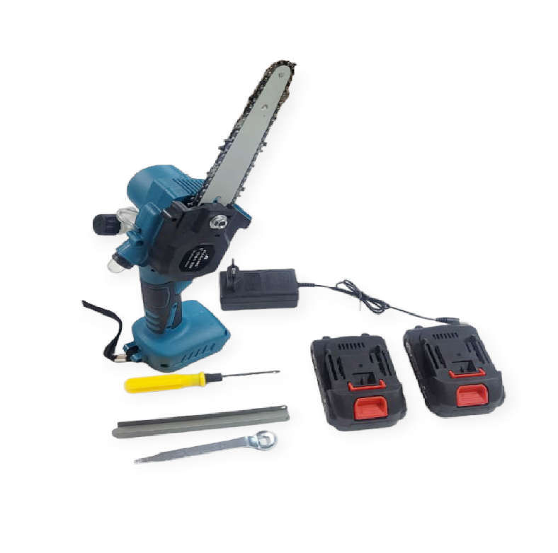 Electric Rechargeable Chain Saw With 2 x 25V 7500mah Battery 6