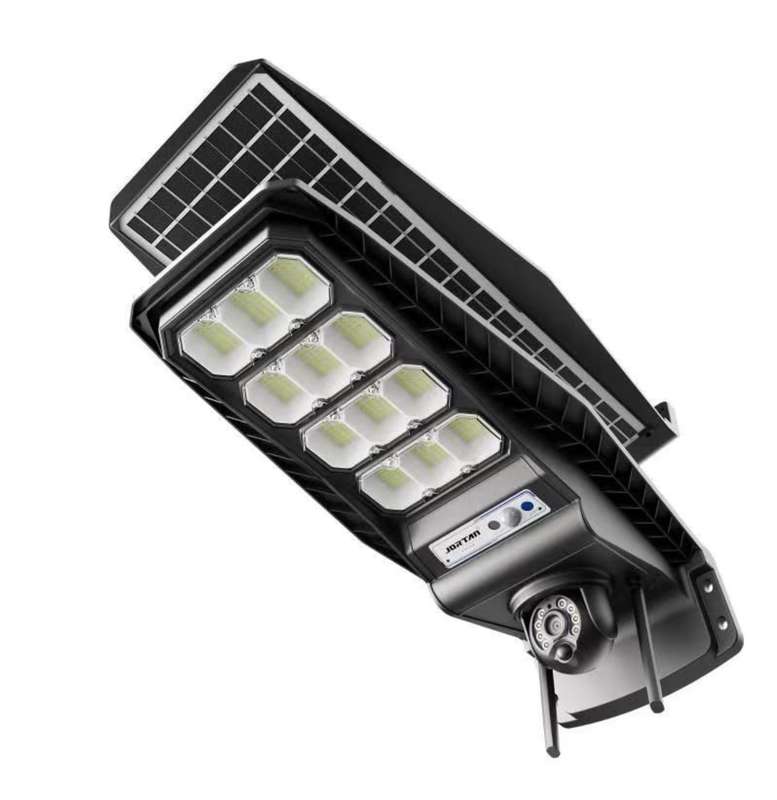 Solar street light with camera