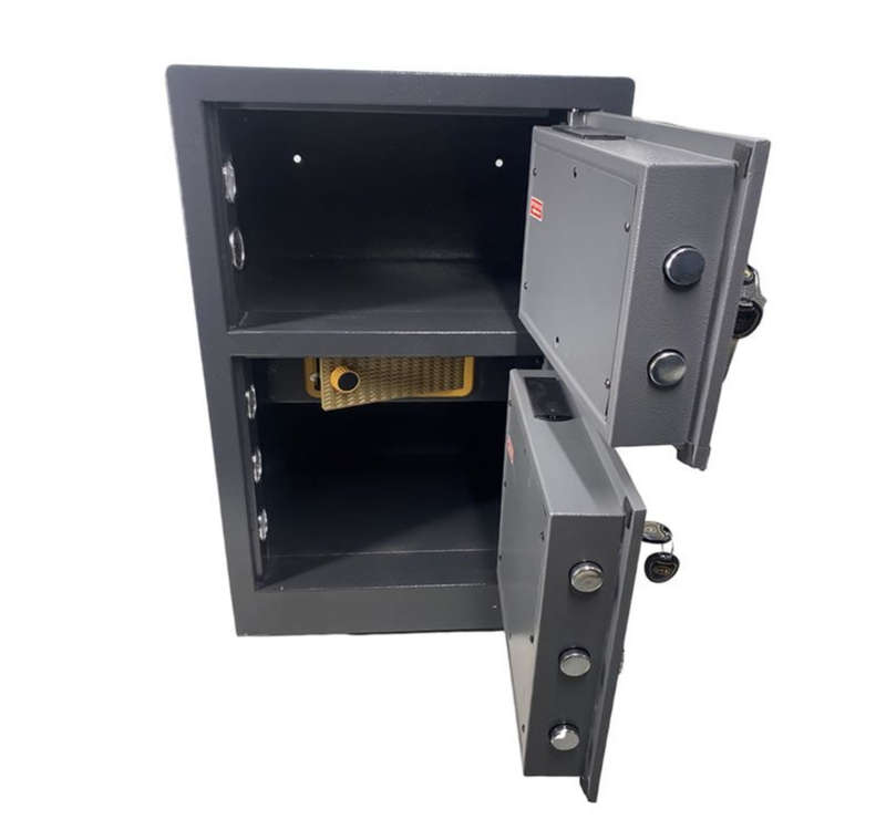 50x80x43cm large double door safe box