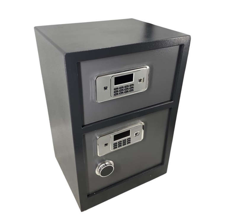 50x80x43cm large double door safe box