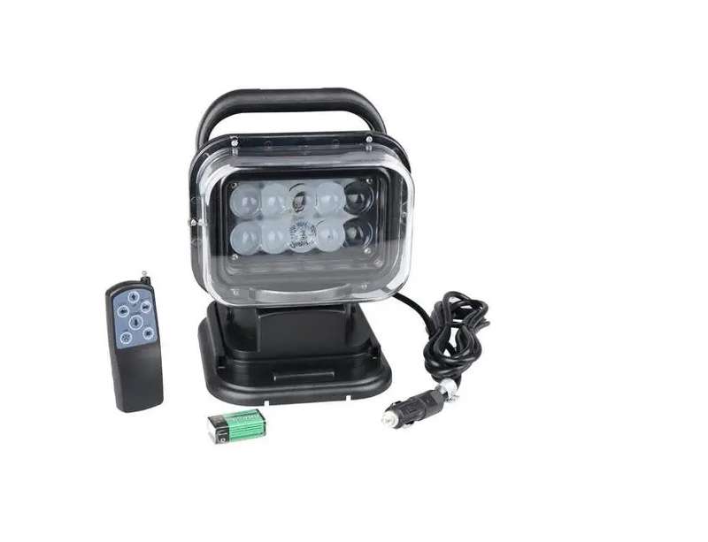 50W 360 degree Rotate Led SearchLight Wireless remote