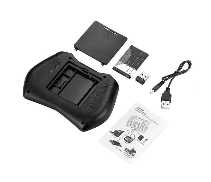 RGB Colorful Backlit Wireless 2.4Ghz Mini Keyboard Air Mouse Touchpad