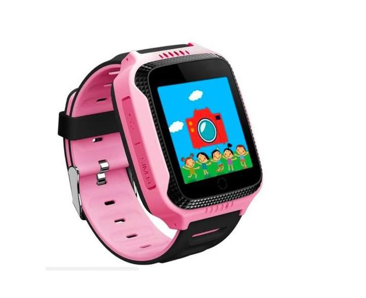 Smart Watch With GPS Tracker - Pink