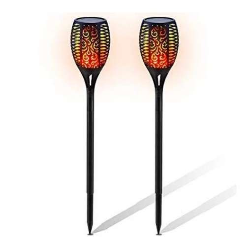 Solar Torch Light - 2 Pack